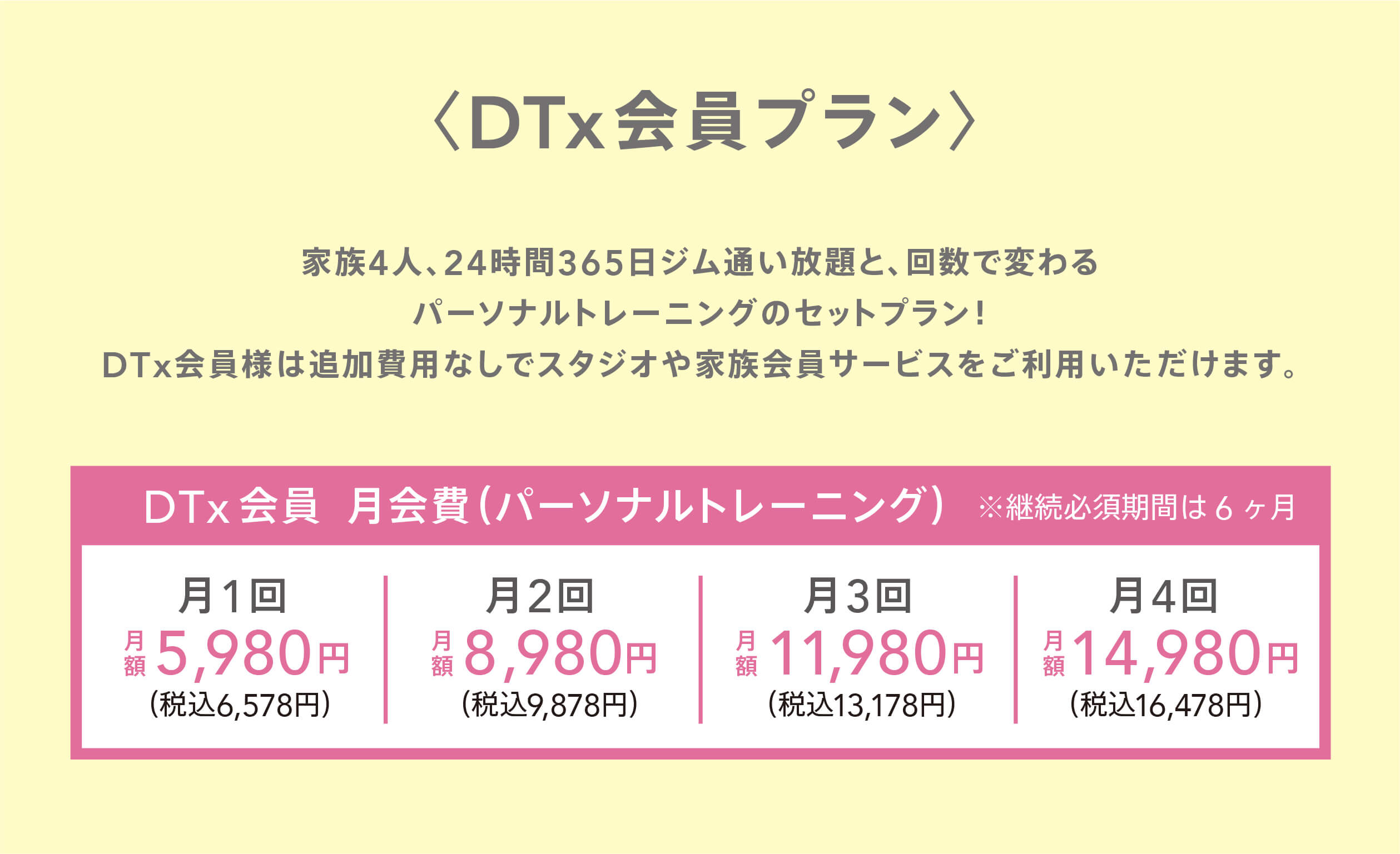 Dtx会員プラン